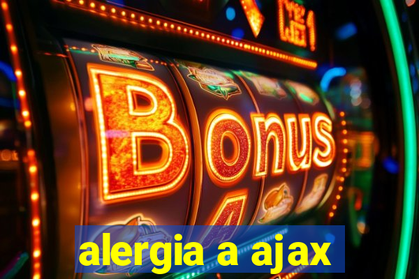 alergia a ajax